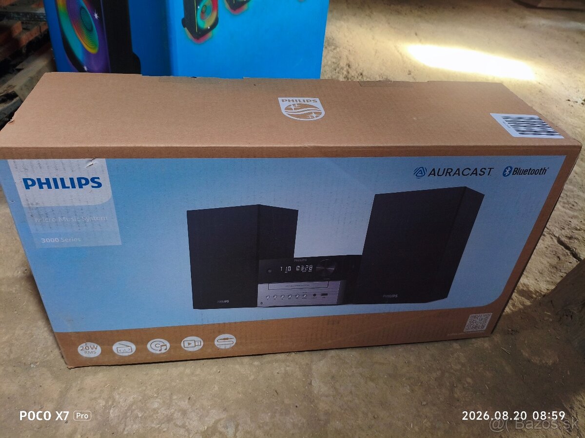 Philips mini hi-fi systém TAM 3205M2/12 - 2