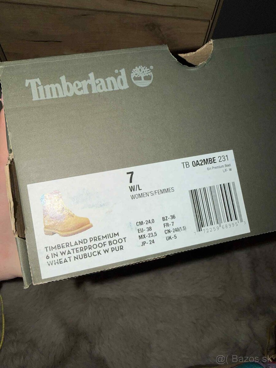 timberland original nove kozene limitovane topanky-cizmy - 2