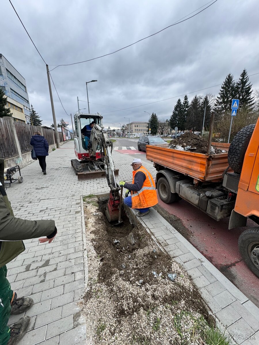 Zemne vykopove, buracie prace, doprava - 2