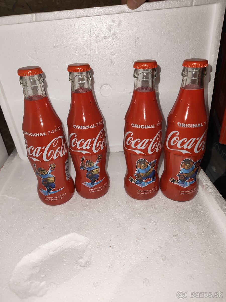 Coca Cola fľaša IIHF 2018 - 2