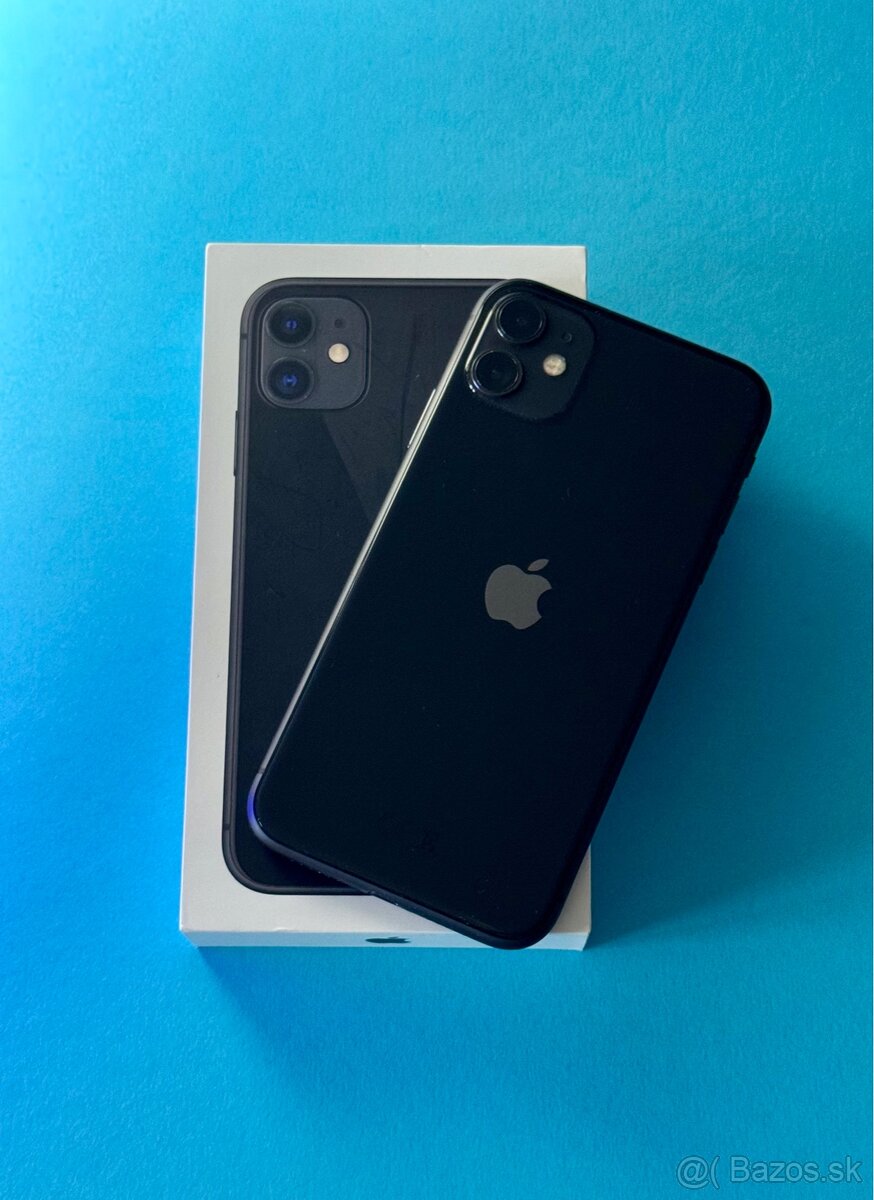 Apple iPhone 11 64GB Black TOP STAV - 2