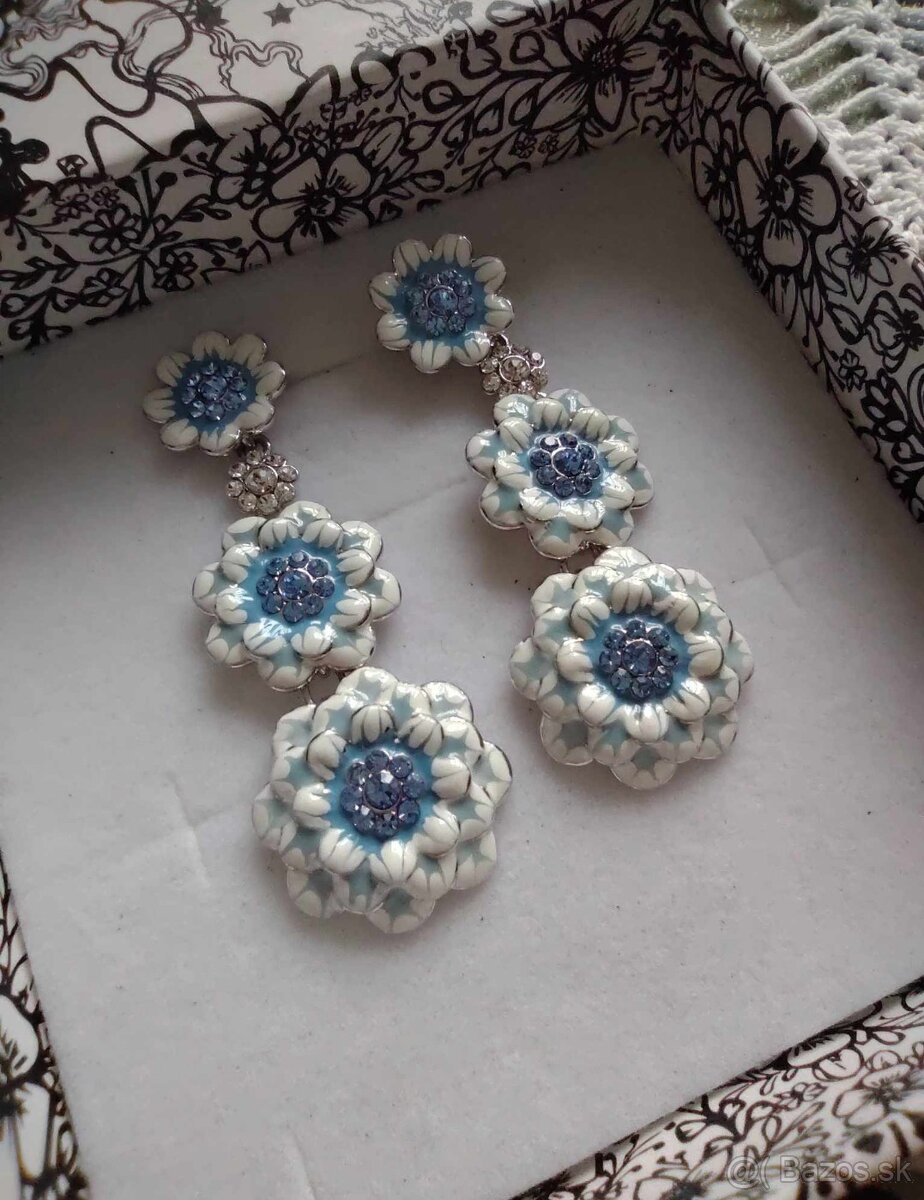 Zľava+poštovné grátis - náušnice zn. Petra Toth - 2