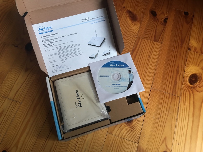 Predam WiFi router Air Live WN-200R - 2