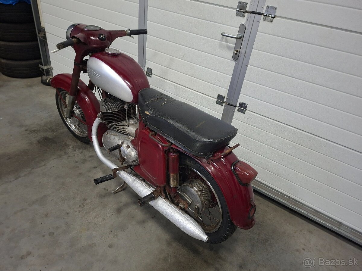 Jawa 350 typ 360 s TP a Špz - 2