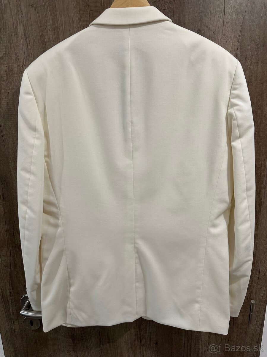 Krémové smokingové sako Wilvorst - 2