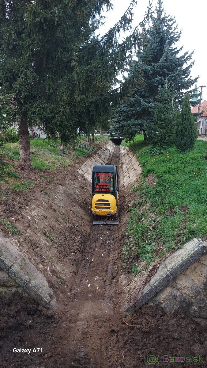 Vykopove prace , odvoz a dovoz materiálu - 2