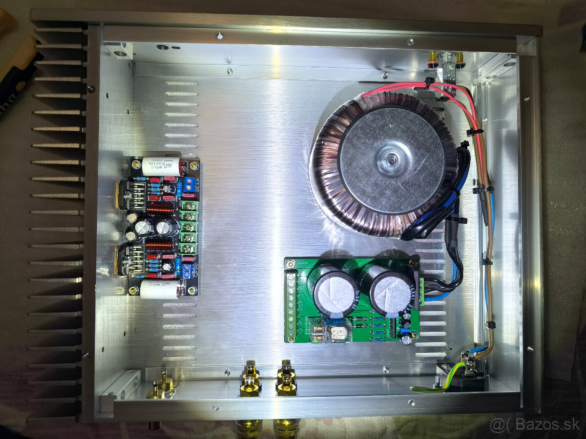 Zosilňovač LM 3886 výkon 2x50W - 2