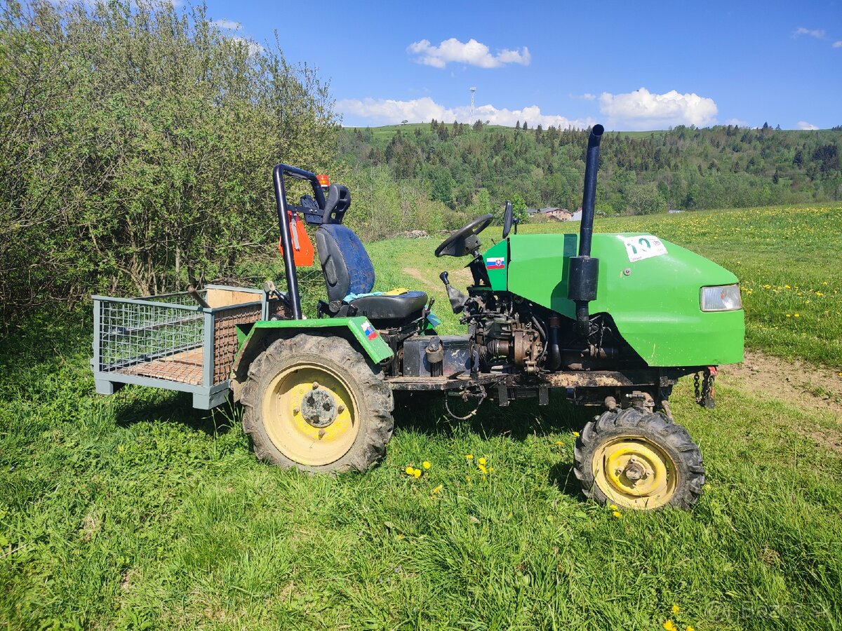 Malotraktor domácej výroby - 2