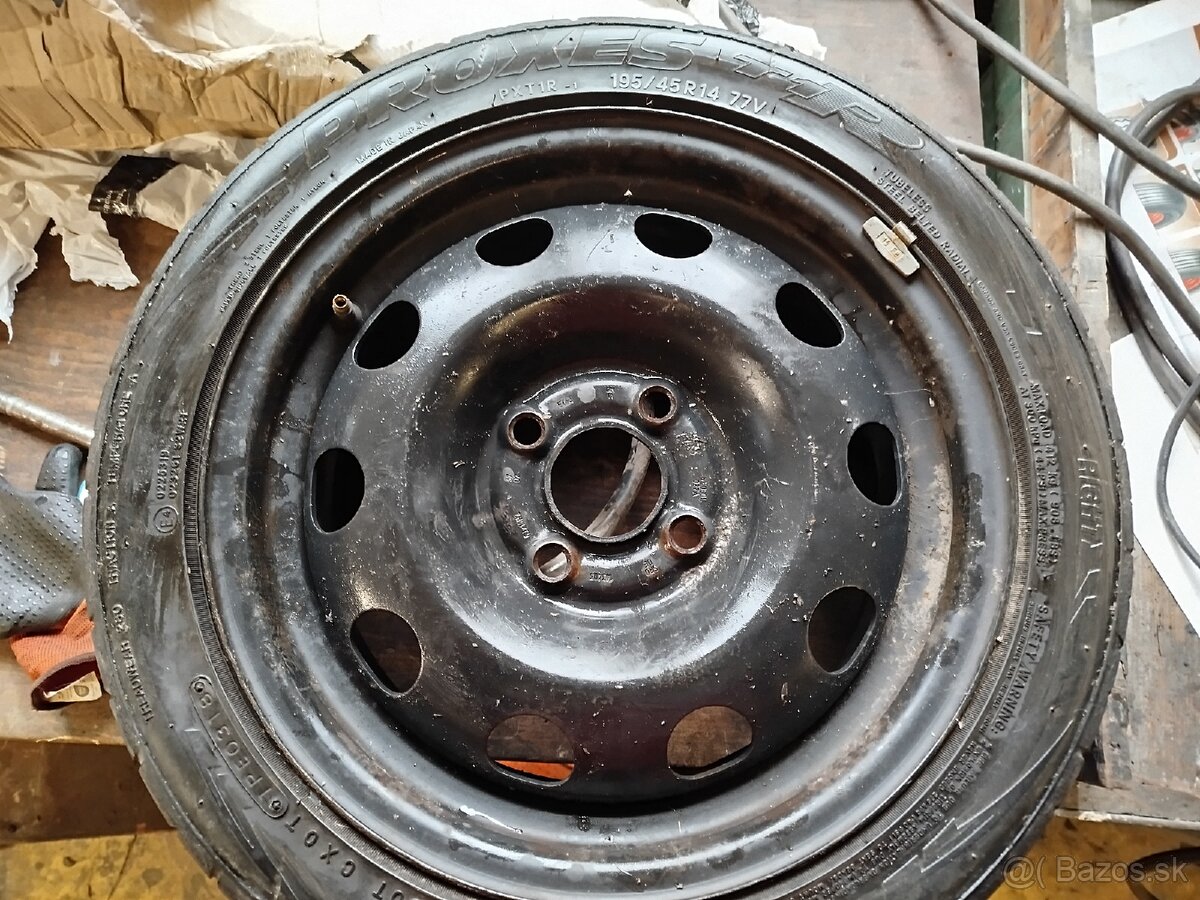 Letné pneu +disky - 2