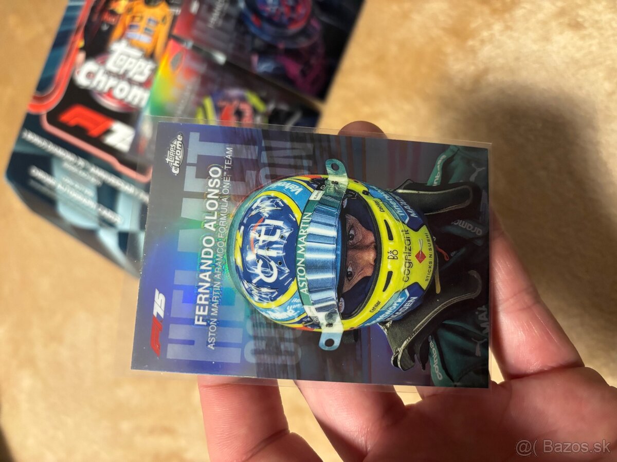 Topps chrome f1 2025 HELMET - 2