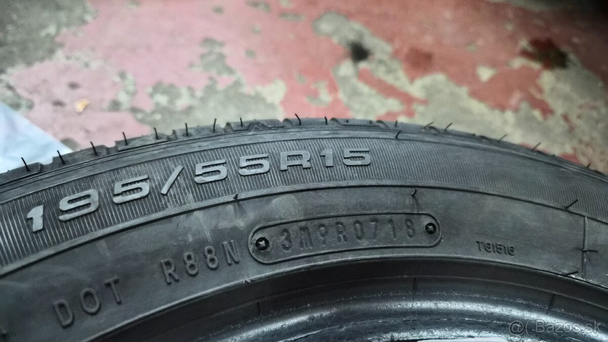 PREDÁM letné pneumatiky na Škodu Fabia 2 - 2