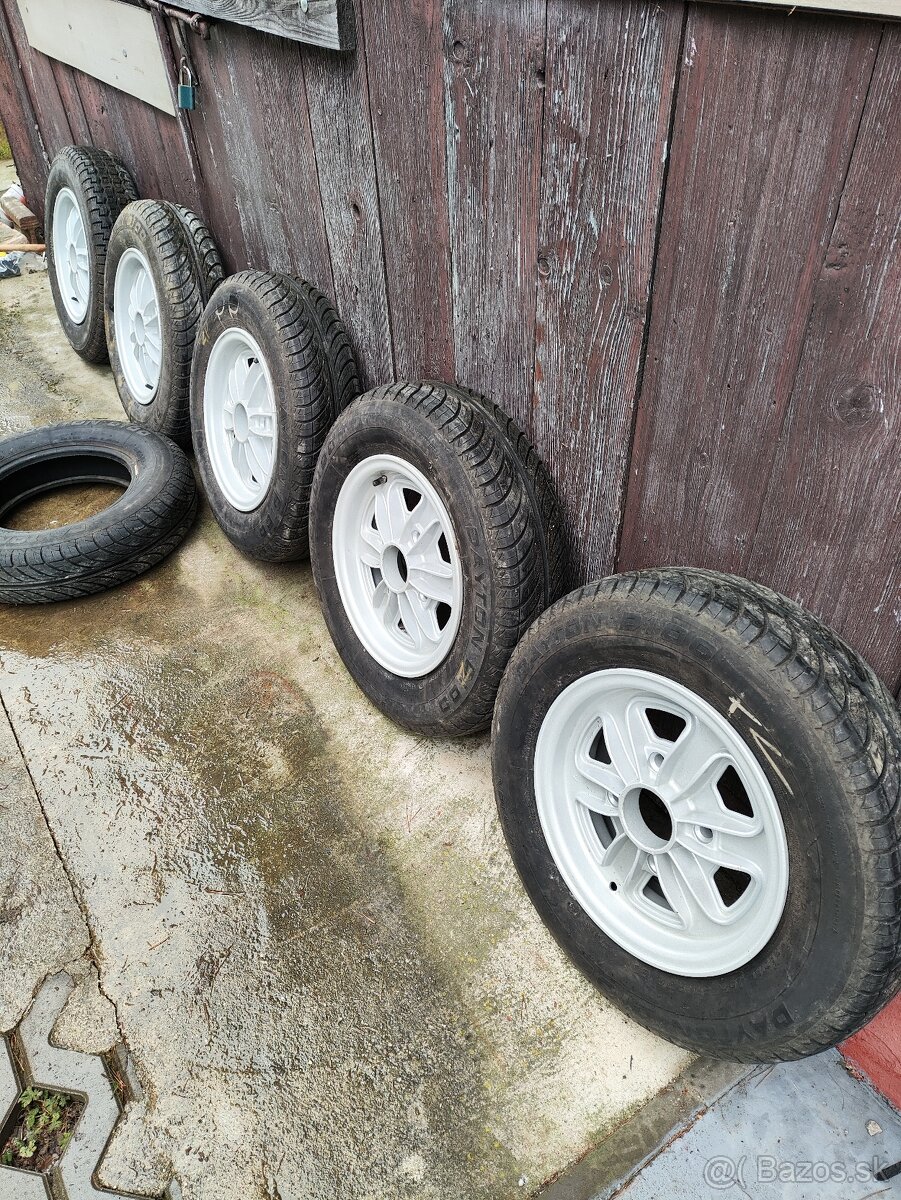 Predám kolesá 5ks Kopretiny 4x130 - 2