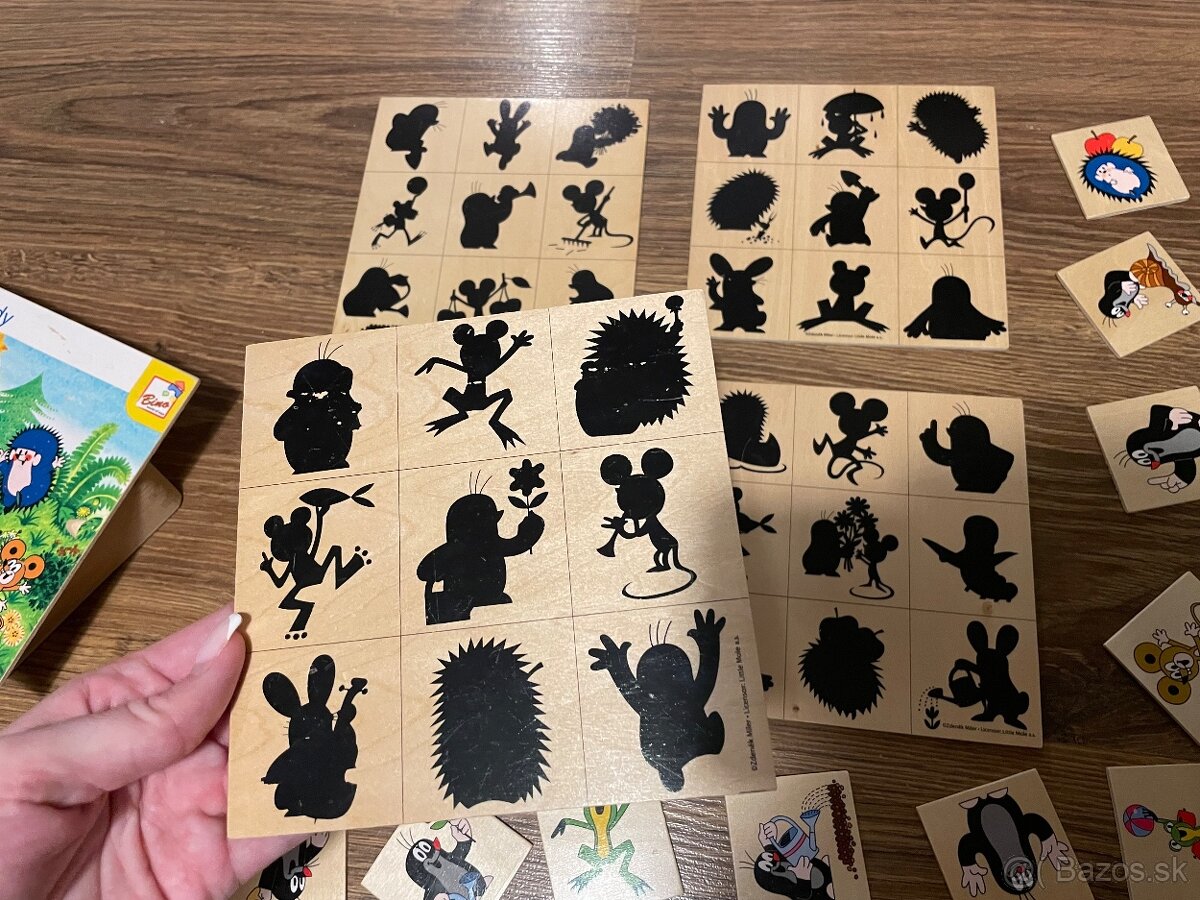 Krtko drevená hra - 2