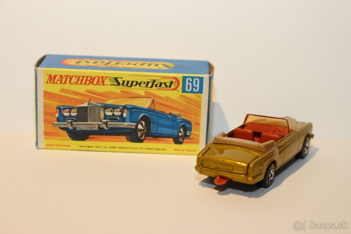 Matchbox SF Rolls Royce silver shadow - 2