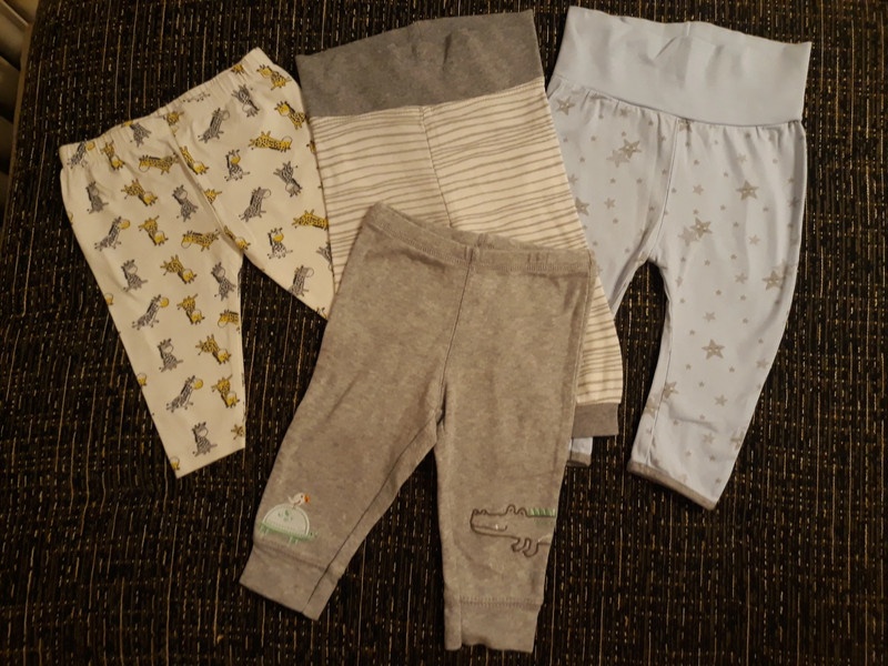 Tenké tepláky v.62-68 - 8 ks - 2