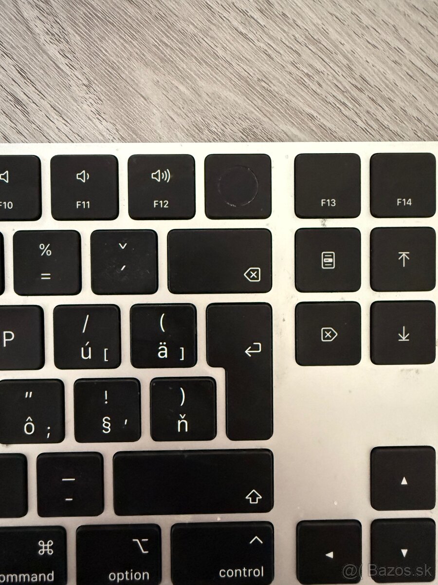 Apple Magic Keyboard čierna s Touch ID - 2