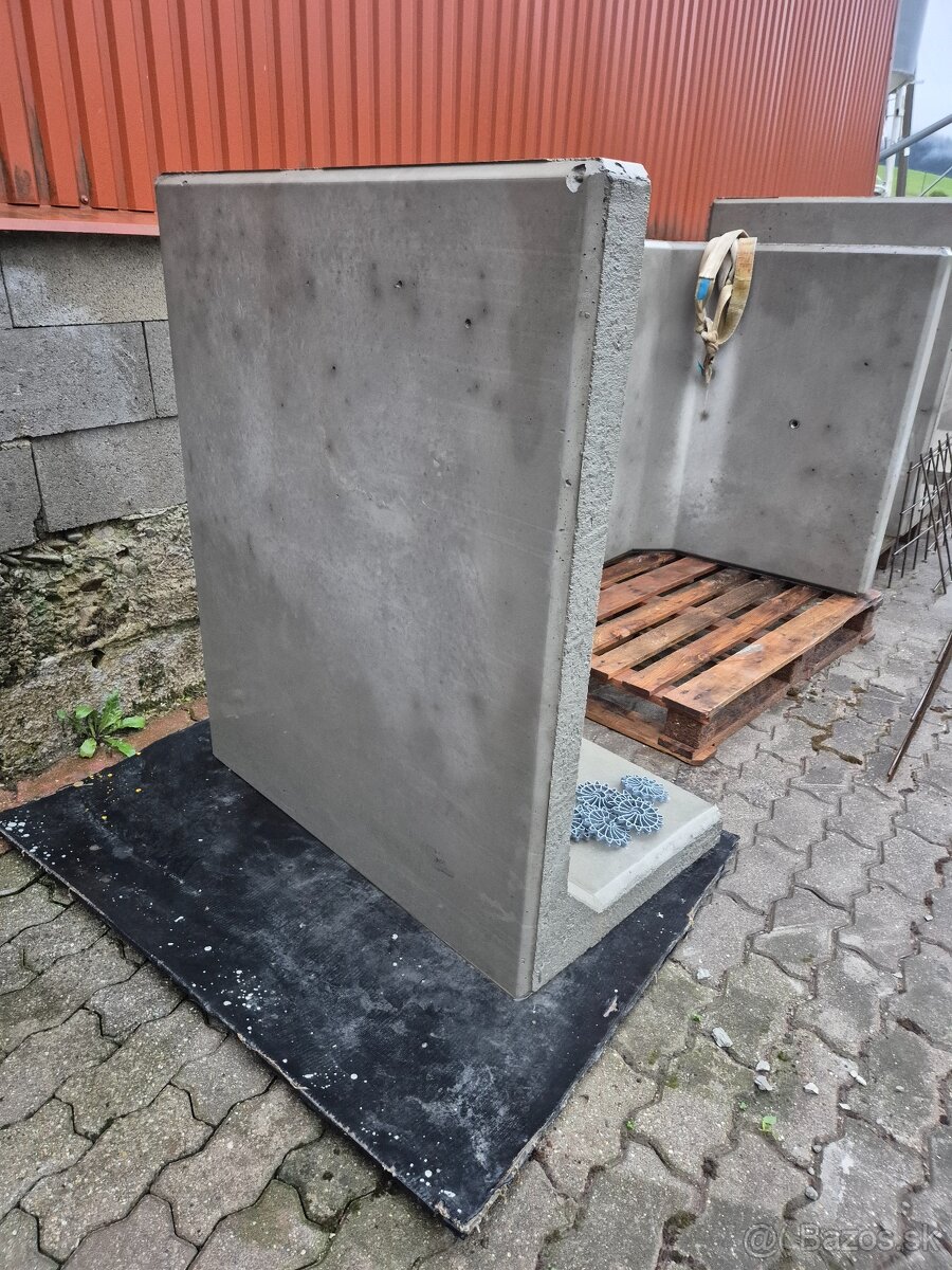 Betónové logo kocky - 2