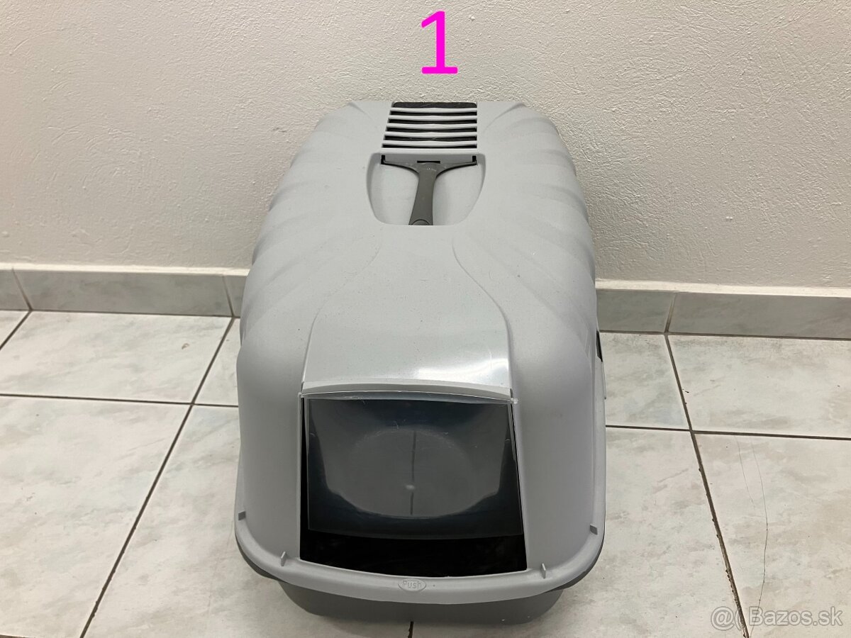 Mačacia toaleta a misky na krmivo - 2