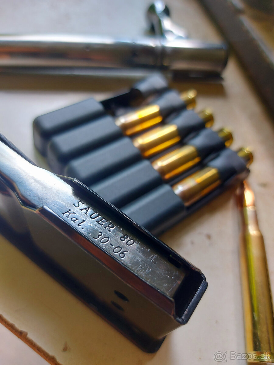 Predam SAUER 80 kal. 30-06 Spr. + montáž, Zeiss 2,5-x1052 - 2