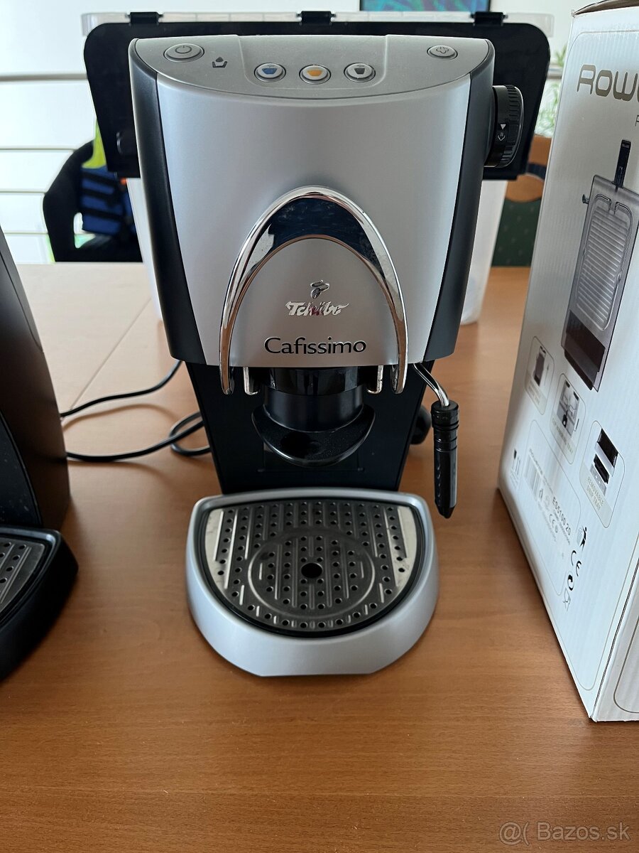 Kávovary Tchibo 2ks + Rowenta 1 ks - nefunkčné ako rekvizita - 2
