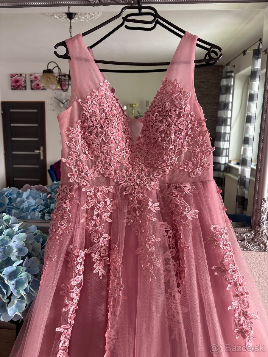 Ružové šaty 38/M - 2