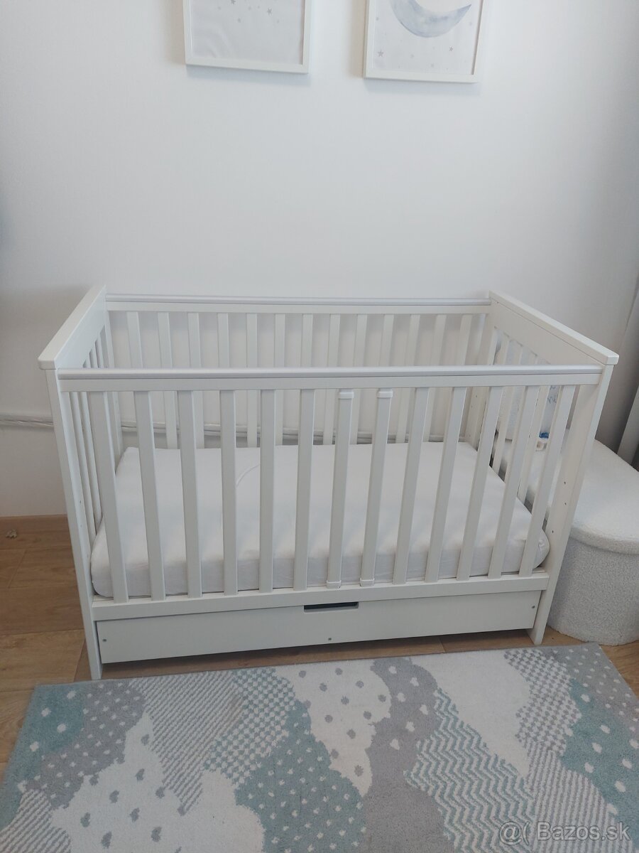 Detská postieľka s úložným priestorom - 2