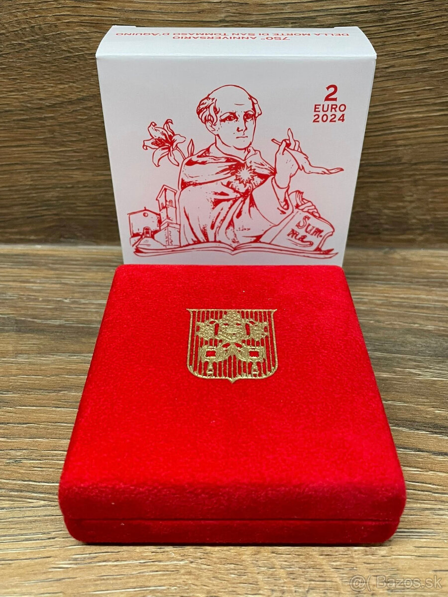 Vatikán 2024 - proof 2€ - 2