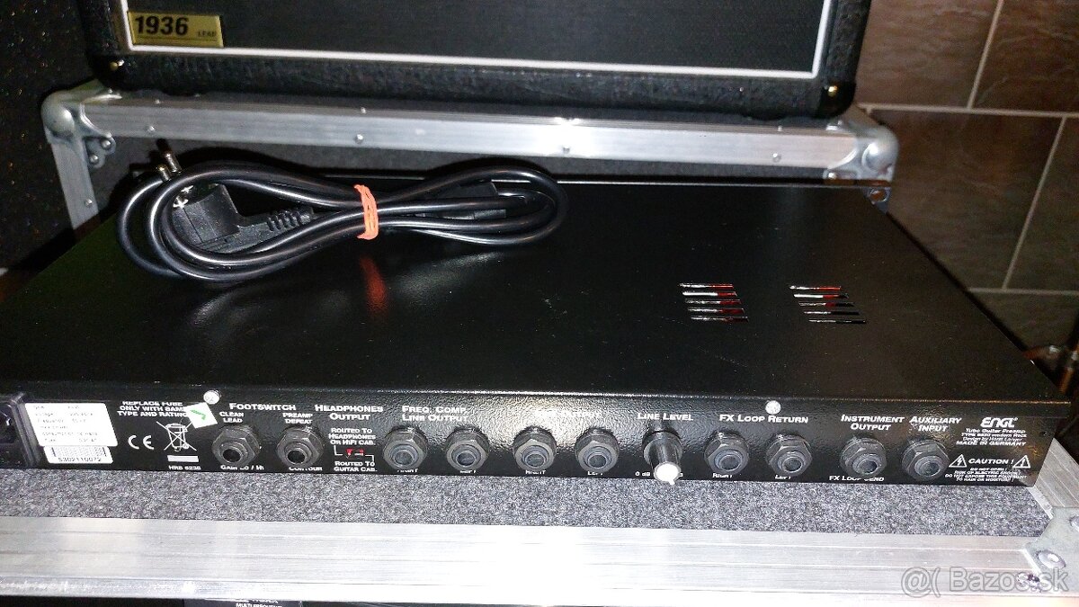 Predám Lampový git.preamp do racku ENGL E-530 - 2