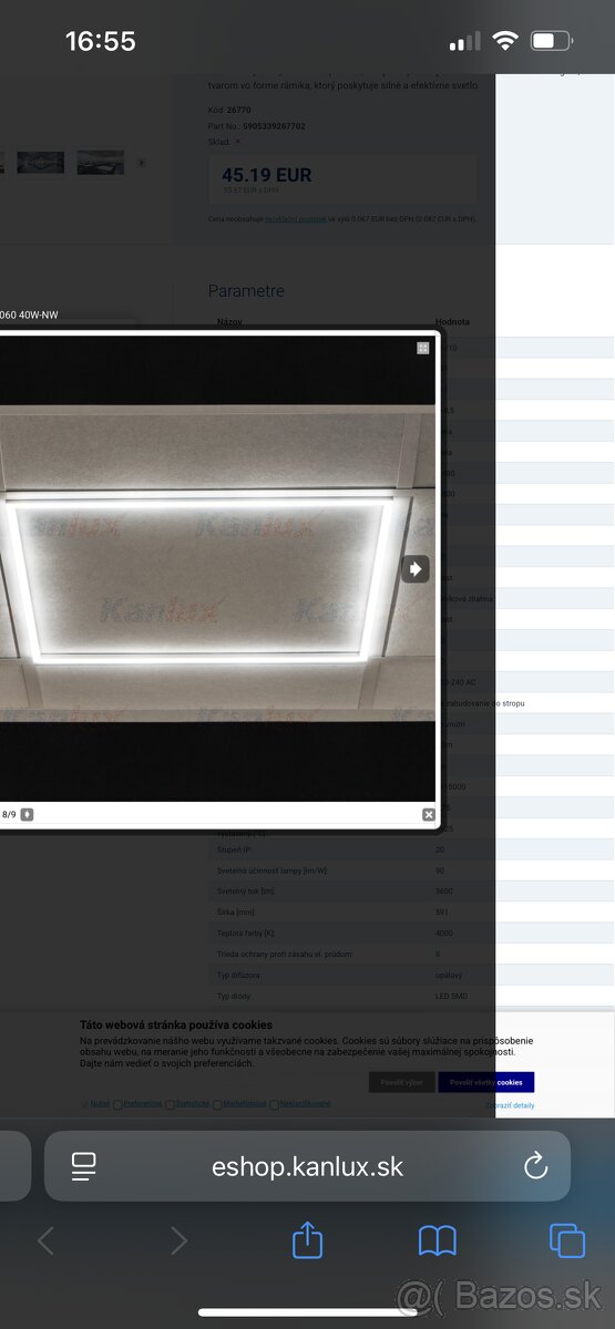 LED PANEL KANLUX - 2
