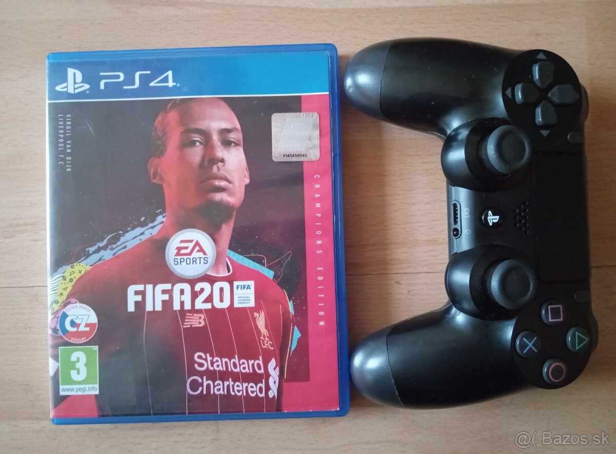 Originál Sony Ovládač PS4 + FIFA 20 - 2