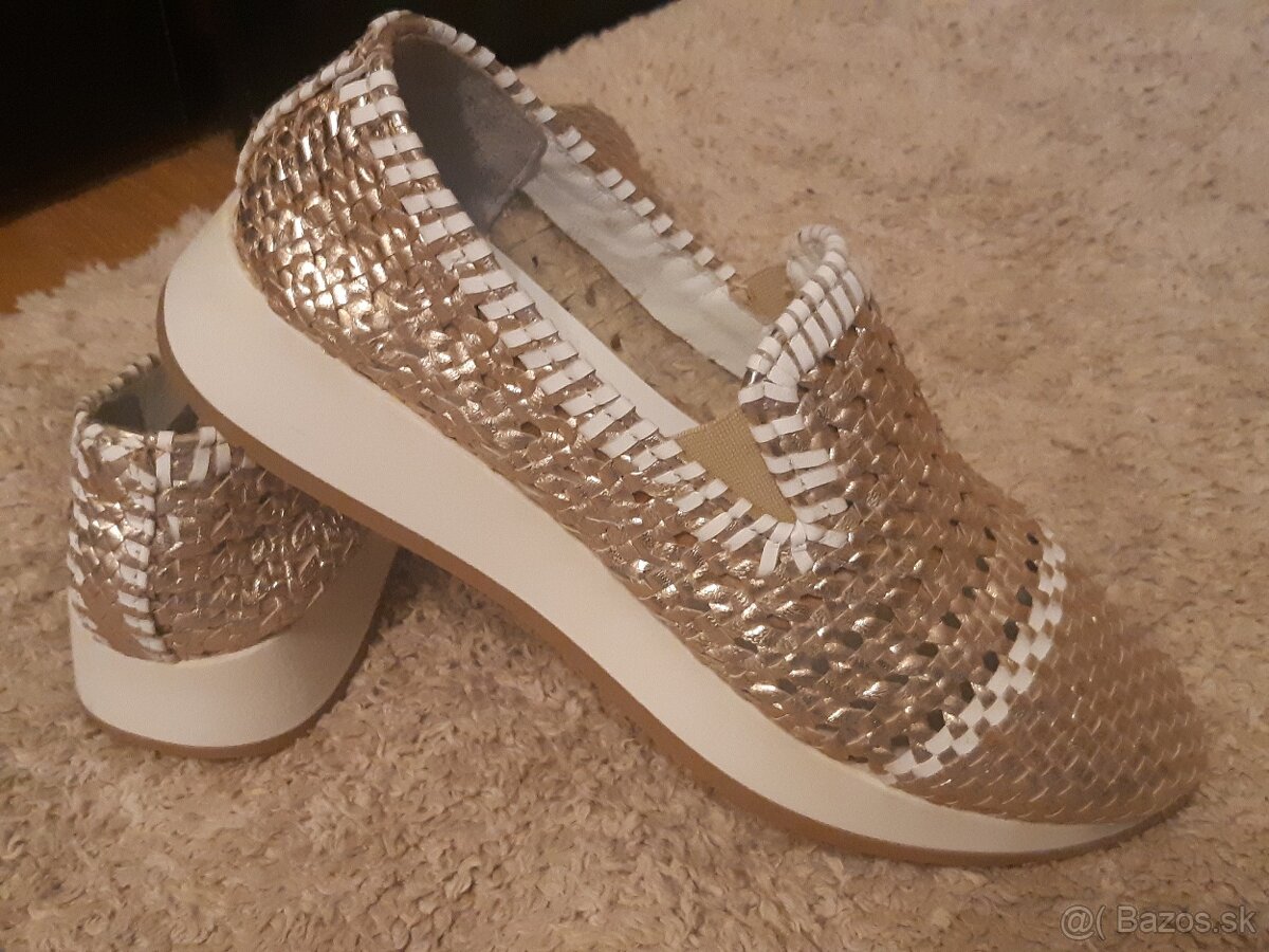 Zlate tenisky damske - 2