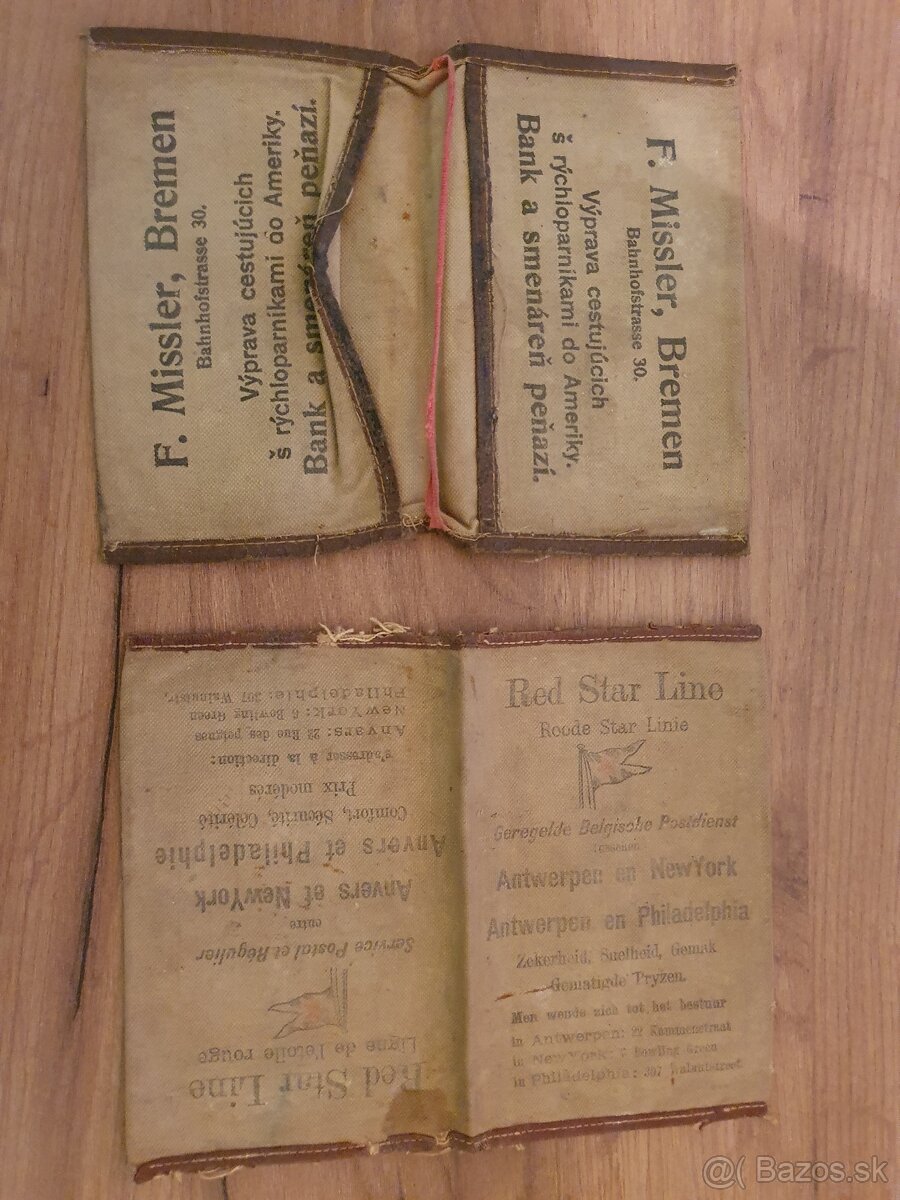 Zberateľské obaly na lodné lístky - 2