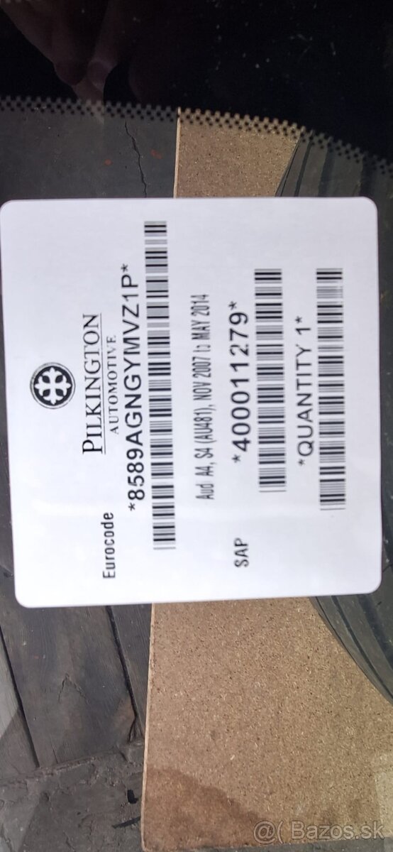 Pilkington čelné sklo Audi A4 2007-2014 - 2