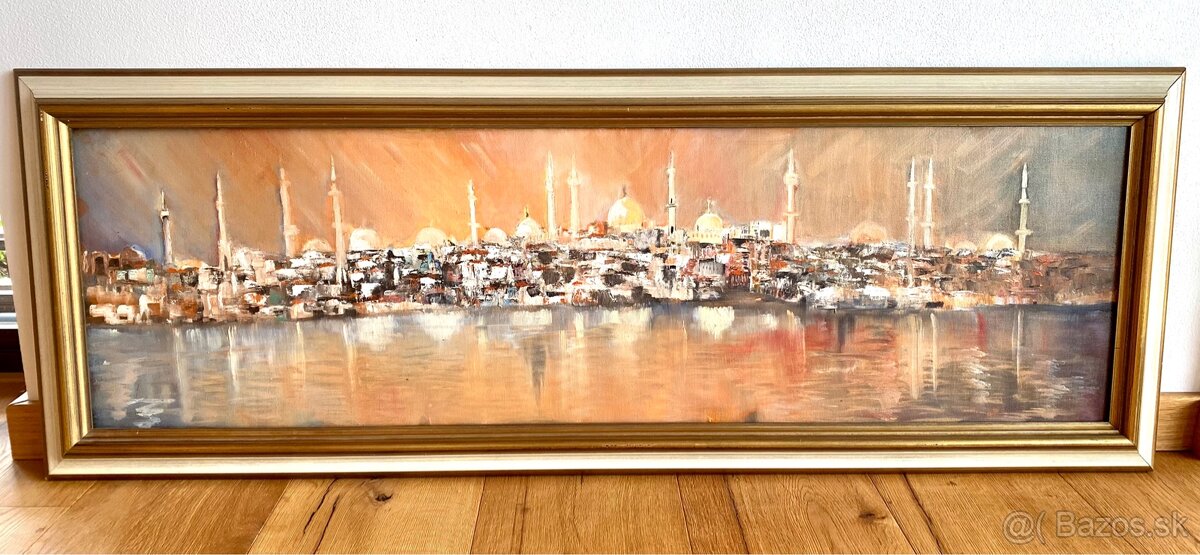 Starý obraz, olejomalba - 2