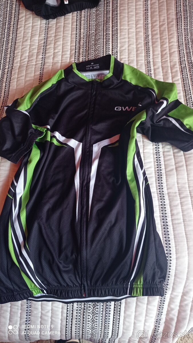 Pánsky cyklistický dres veľkosť M - 2