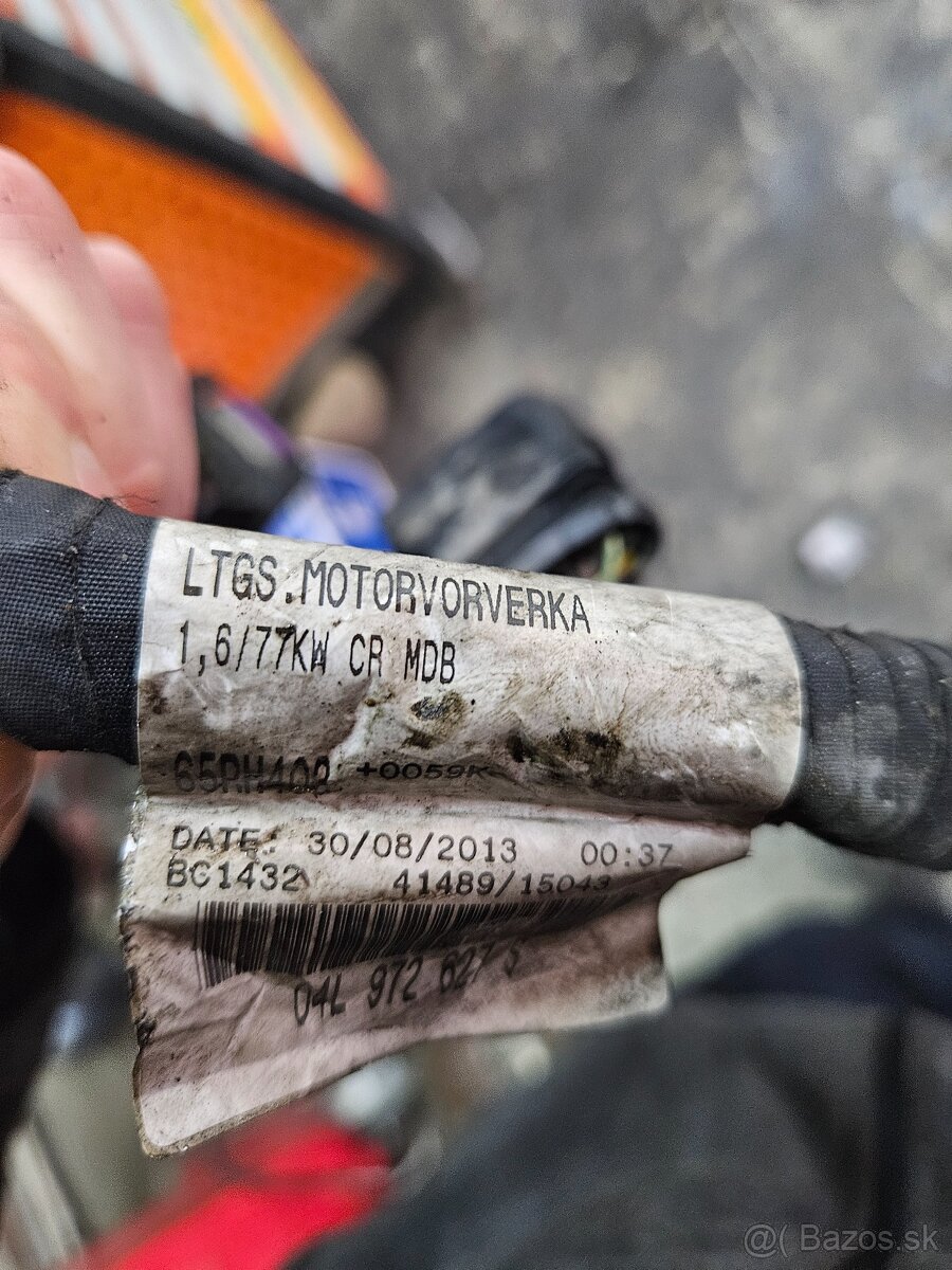 Motorova kabelaž 1.6 tdi 77kw - 2