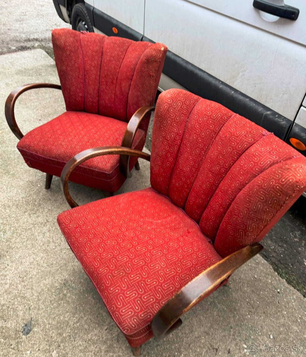 Mušľové kreslá - 2