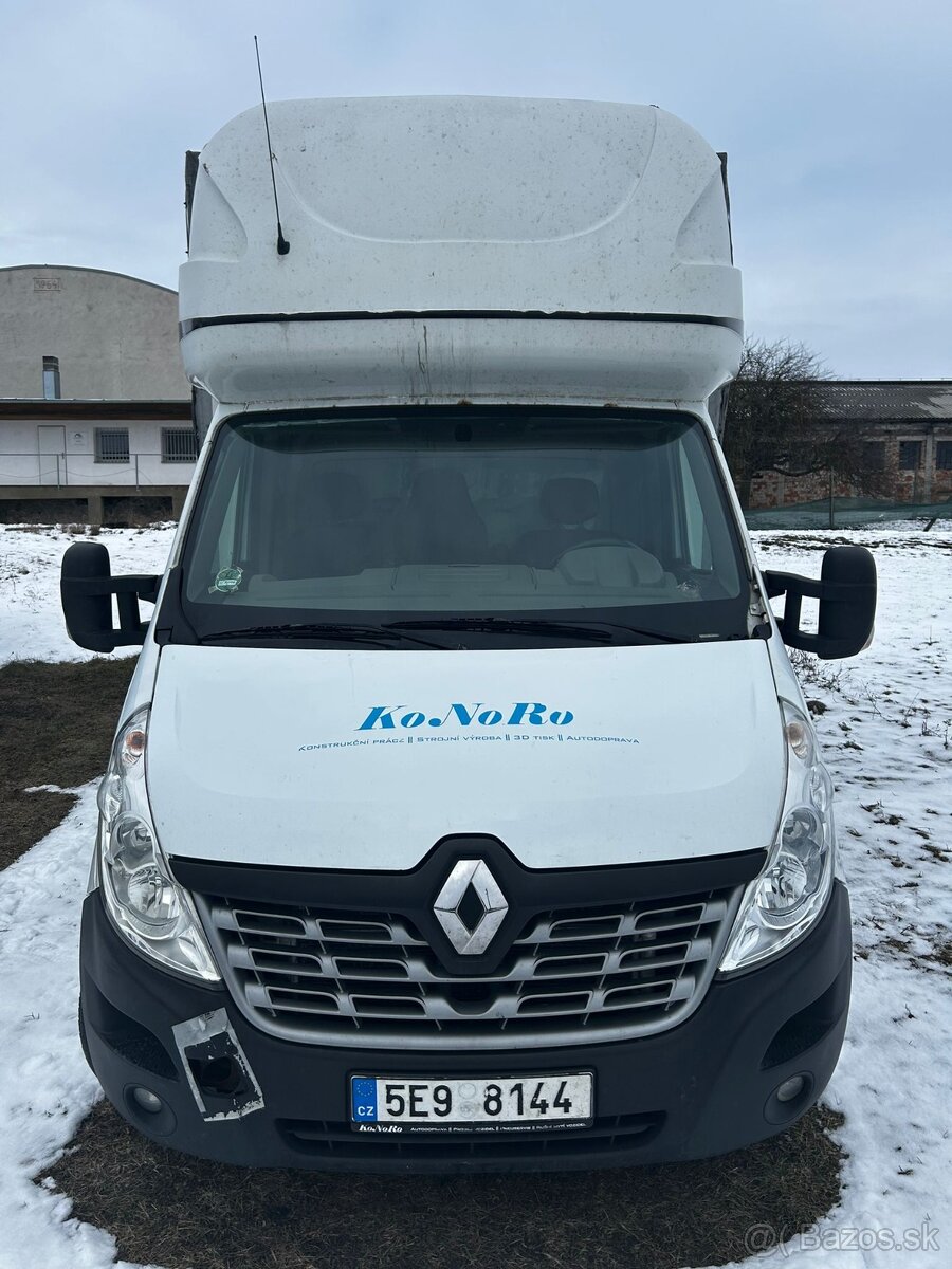 Renault Master, 2,3 DCi, valník 480x220cm.s DPH 3 960,- EUR - 2
