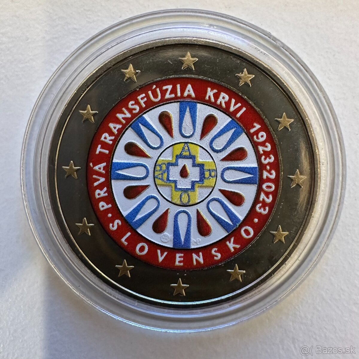 2 euro kolorovane mince - 2