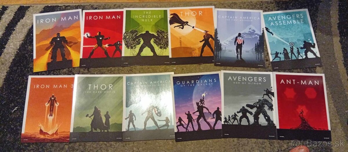 Predám mini MARVEL plagaty - 2