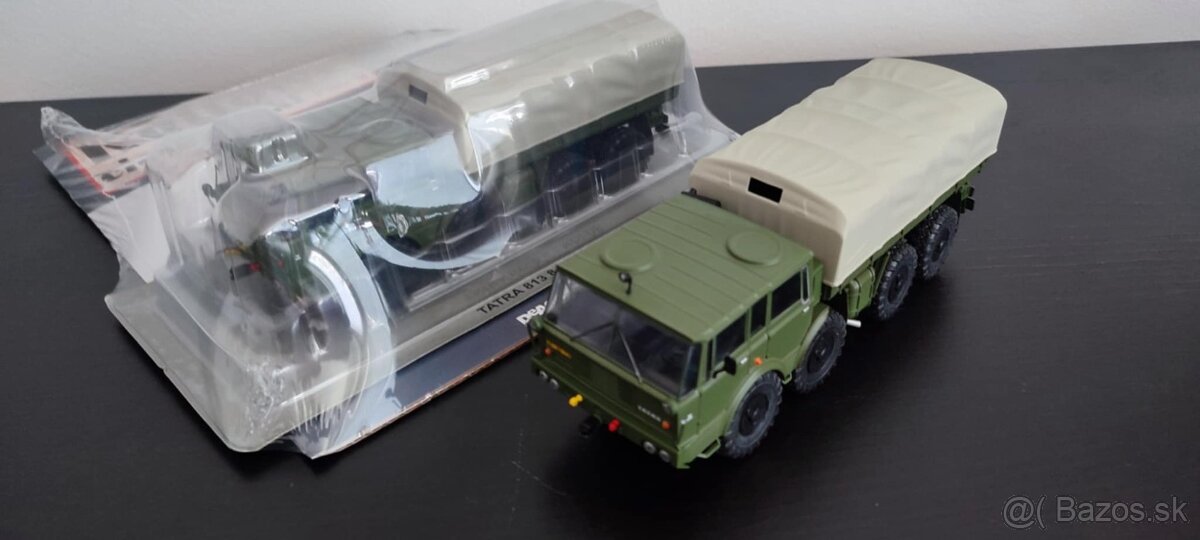 TATRA 813 8X8 Kolos 1:43 DeAgostini Kultove Nakldaky - 2