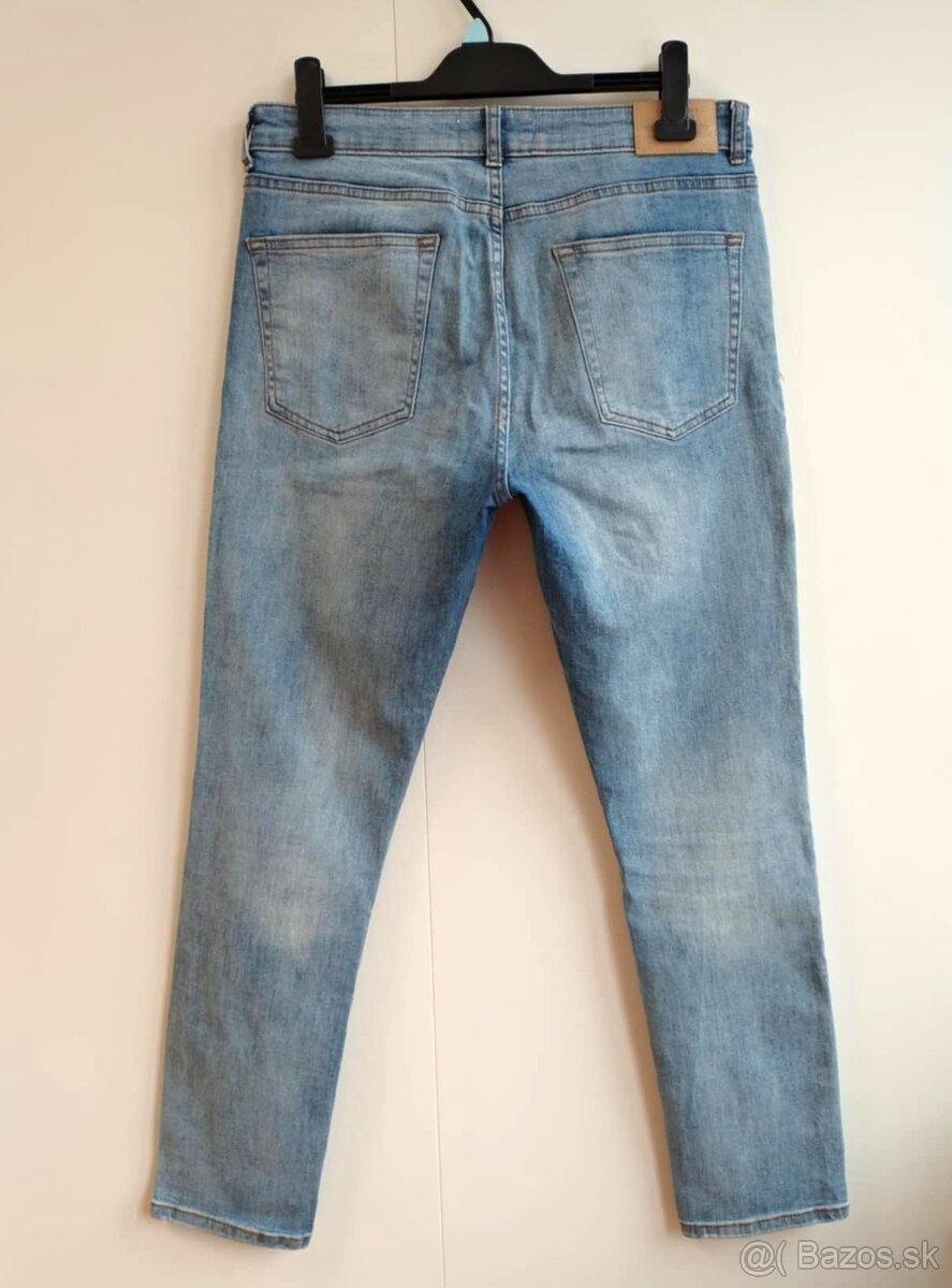 Pánske bledomodré roztrhané rifle (Calliope) - 2