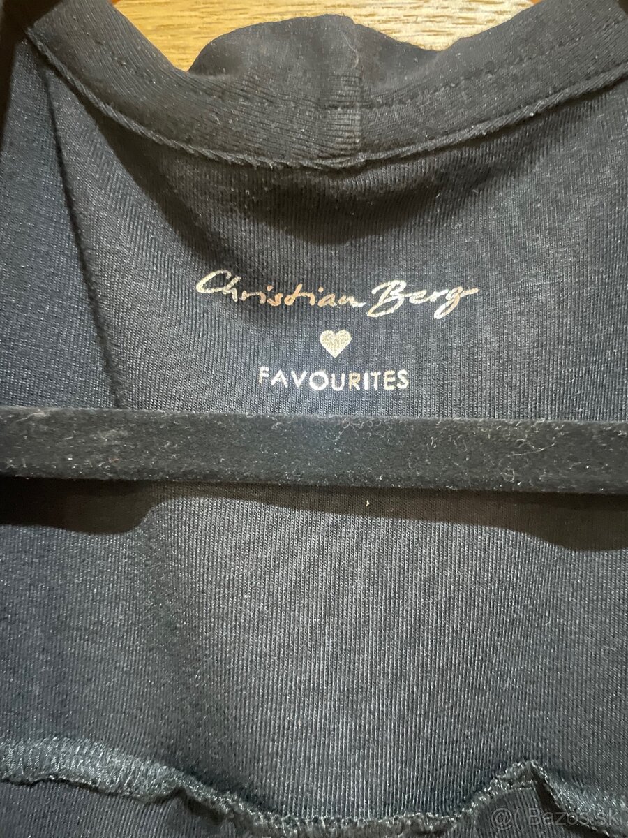 Čierny nový dámsky top značky Christian Berg - 2