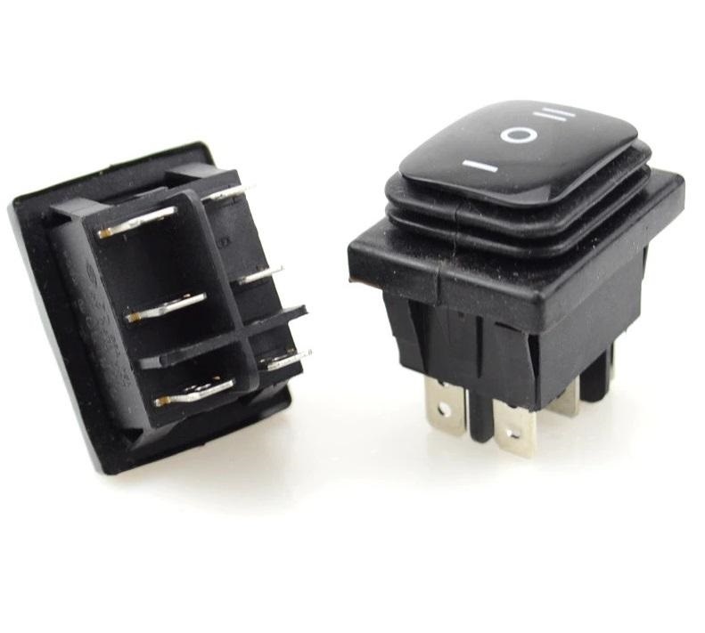 Vratný kolískový prepínač - vodotesný - 2