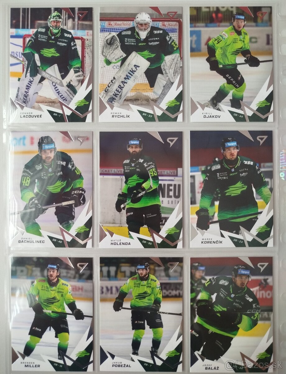 Hokejové kartičky TIPOS EXTRALIGA 2025/2026 - VLCI ŽILINA - 2