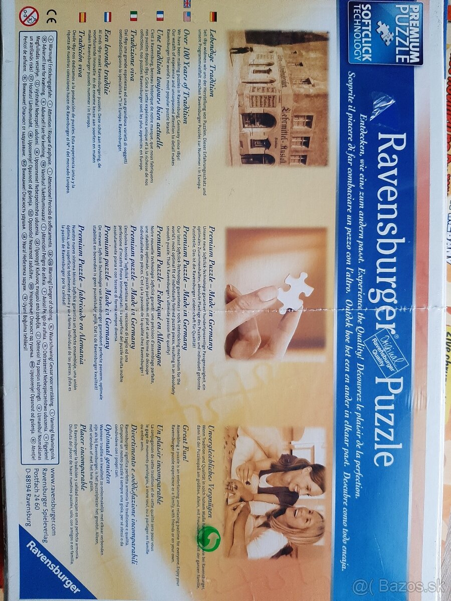 Puzzle RAVENSBERG 500 ks nové - 2