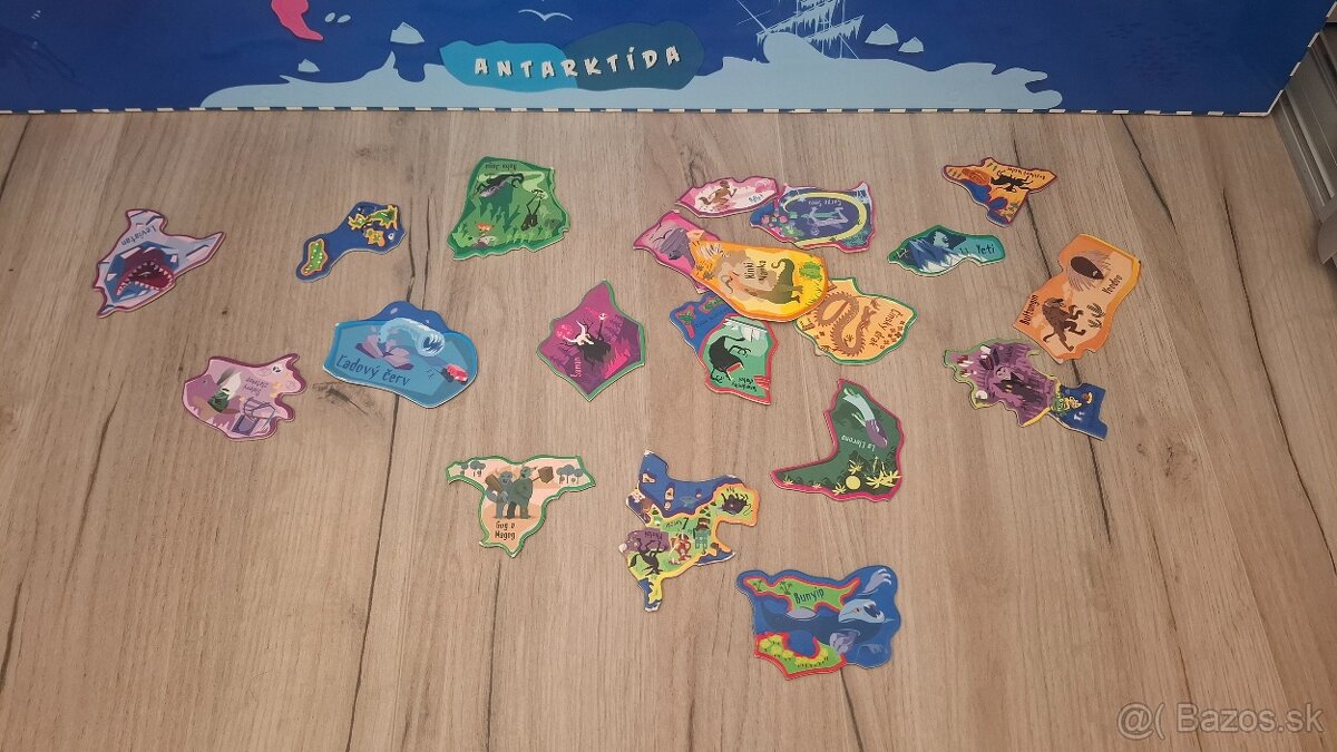 Tabuľa spookies- veľká mapa strašidiel - 2