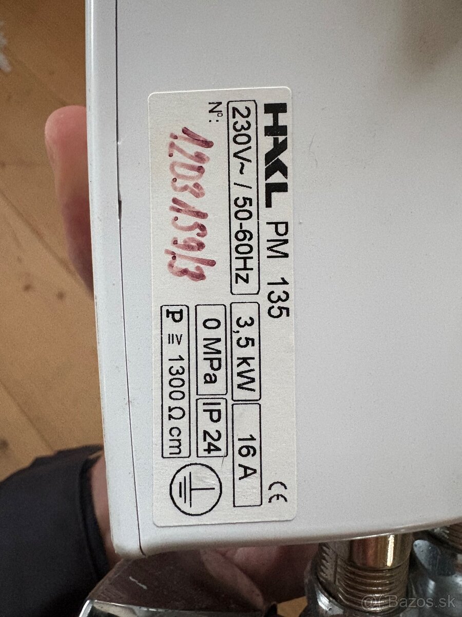 Prietokovy ohrievač HAKL - 2