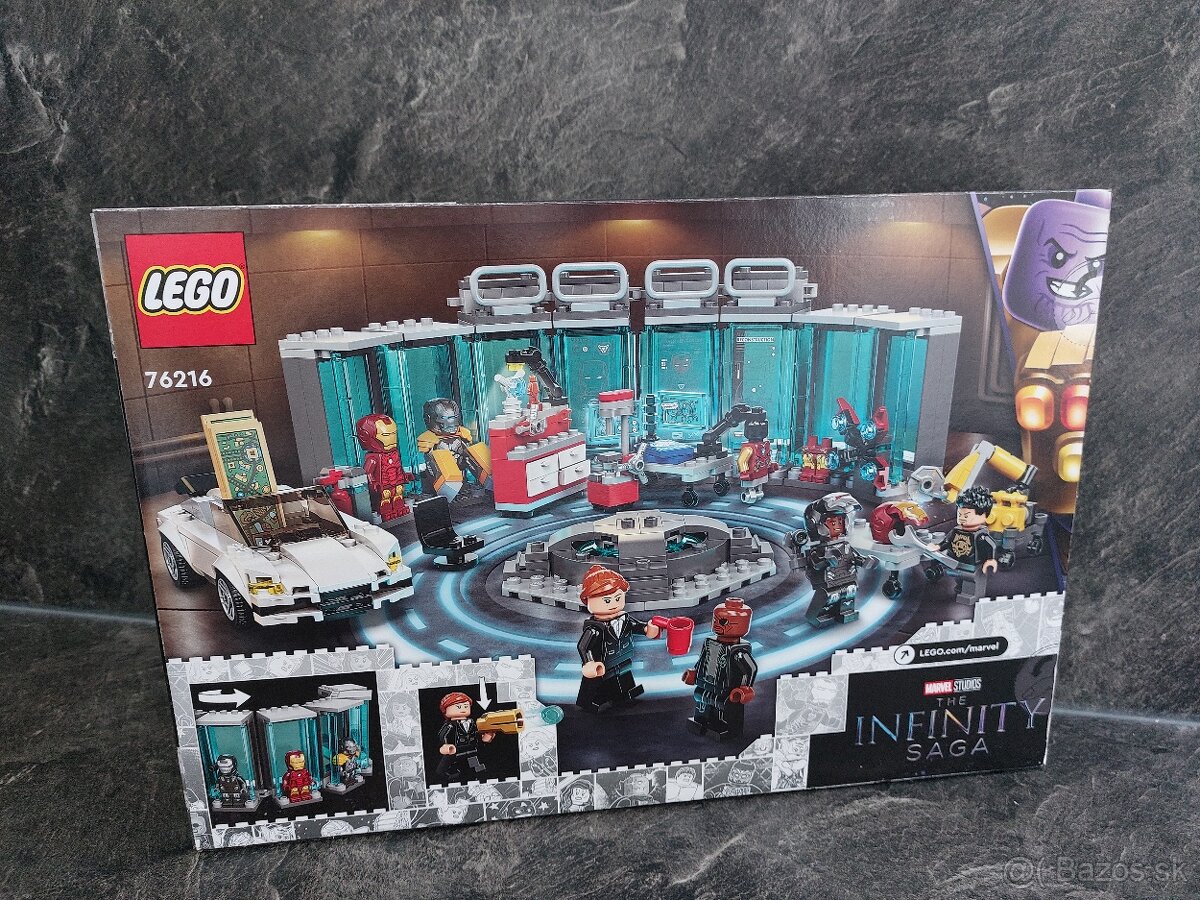 Lego Marvel 76216: Zbrojnica Iron Mana - 2