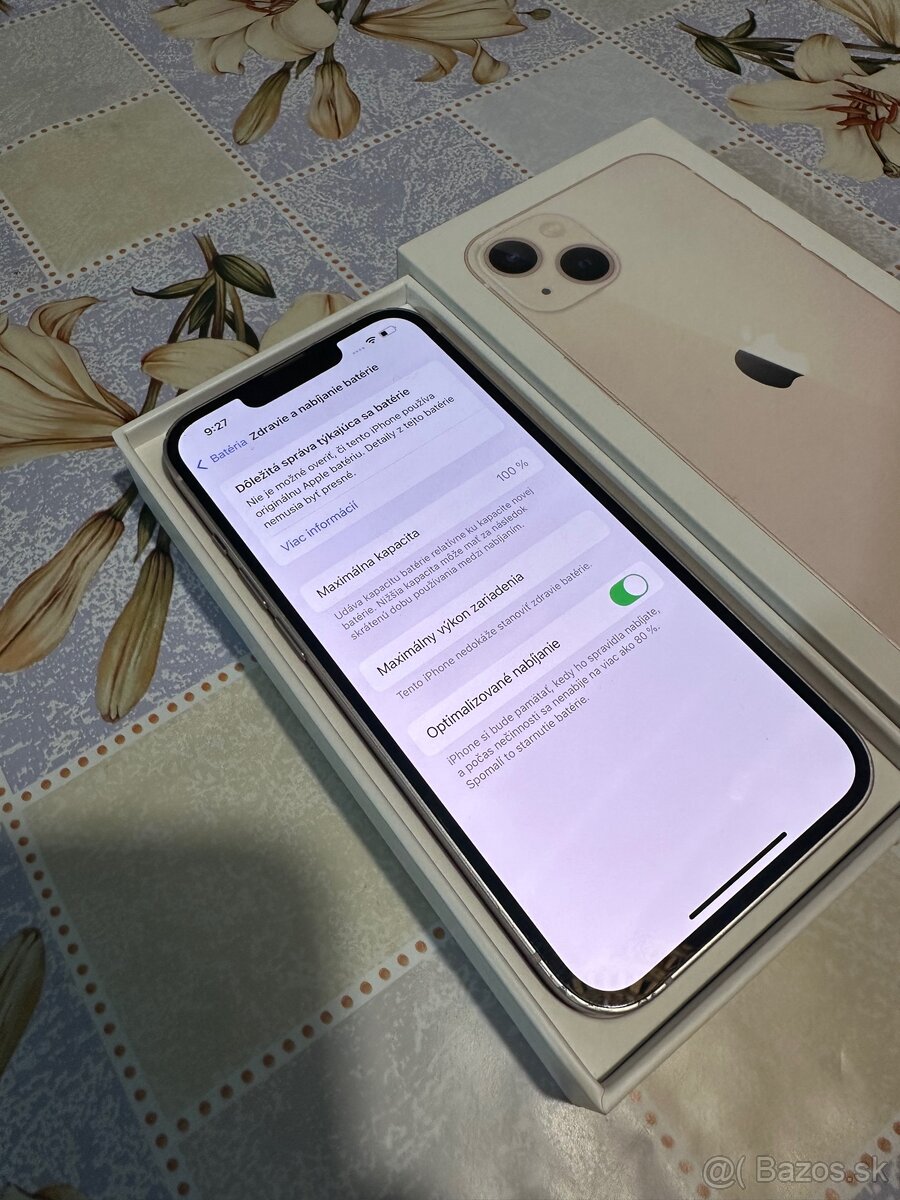 iPhone 13 128GB 100% baterka - 2